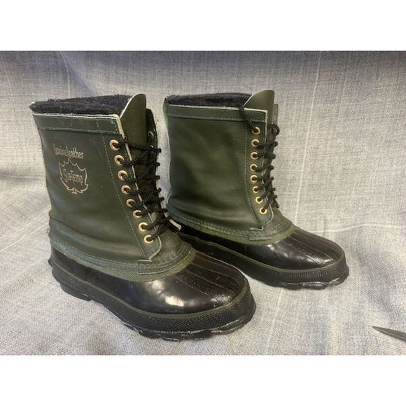 World Famous SubTemp Steel Shank Green Winter Boots Removable Wool Lining Mens 8 main image 5